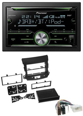 Pioneer Bluetooth MP3 DAB 2DIN USB CD Autoradio für Citroen C-Crosser Mitsubishi
