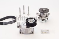 Continental Ctam 6PK1306WP1 Wasserpumpe + Keilrippenriemensatz FüR Ford Volvo