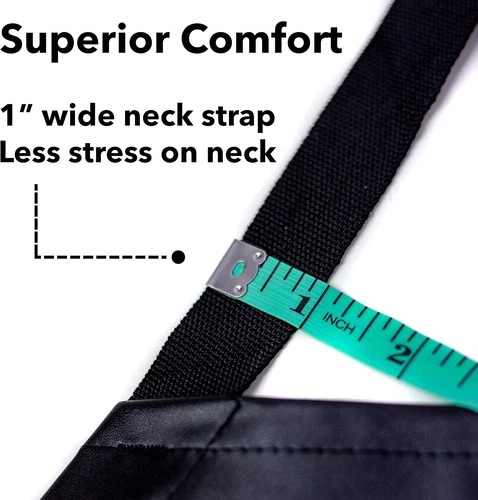 Waterproof Vinyl Apron Black .8mm Heavy Duty for Dog Grooming Fish Cleaning image 4