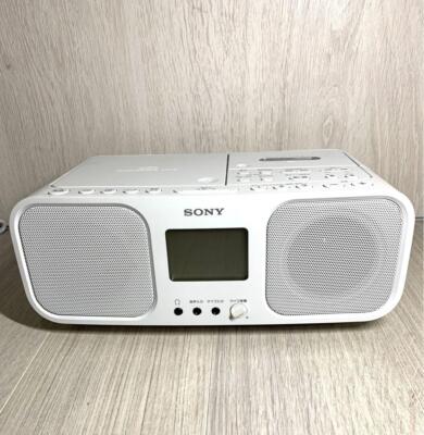 Sony CD Radio Cassette Recorder Cfd-s401 White Japan IMPORT for