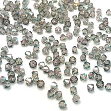 3mm Crystal Paradise Shine 001 PARSH Genuine Swarovski 5328 XILION Bicone Beads