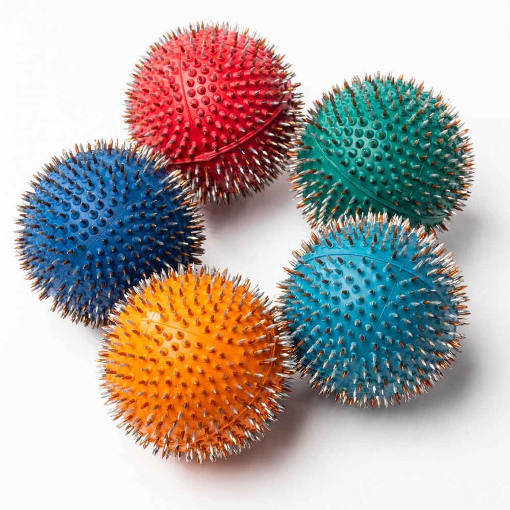 Bola de masaje, bola de aguja de Dr. Laypko, bola de erizo, acupresión, bola de púas, masaje