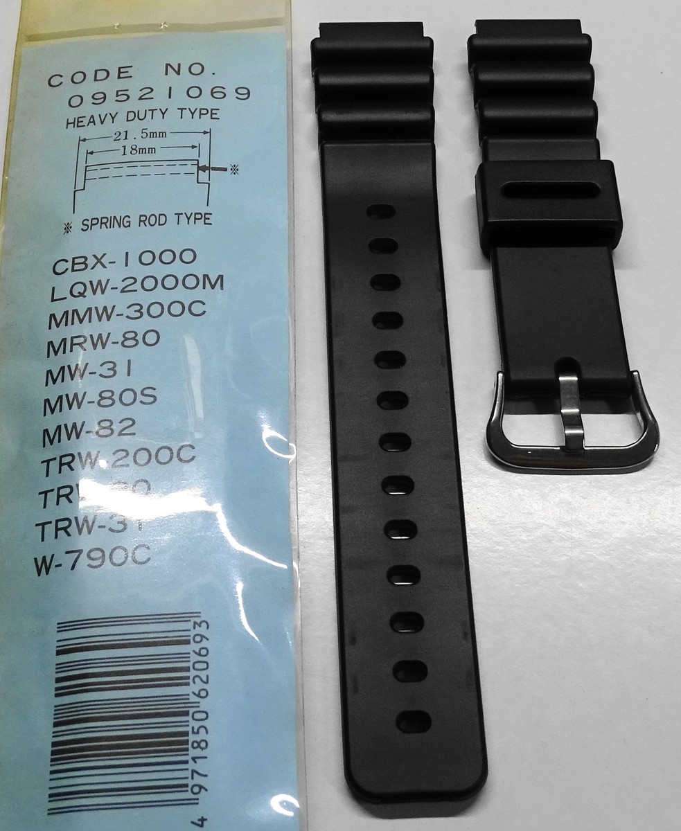 Bracelet De Montre CASIO Pour Modèles CBX1000 LQW2000M MMW300C MRW80 - Neuf Sans étiquette