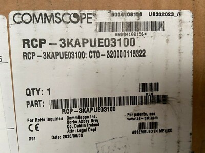 NEW Rapid Fiber Termination Panel, 144-Position 3RU, Singlemode, LC/UPC to MPO,