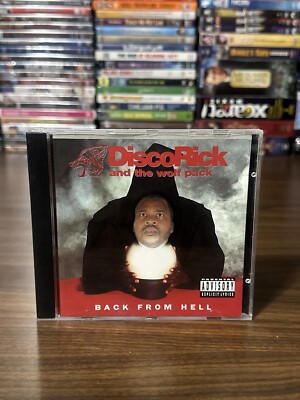 Back from Hell by Disco Rick [PA] CD
