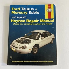 Haynes Repair Manual #36075 for 1996 to 2005 Ford Taurus & Mercury Sable