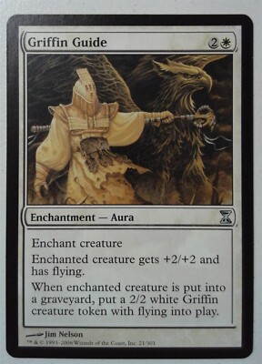 Griffin Guide *PLAYSET* Magic MtG x4 Time Spiral SP