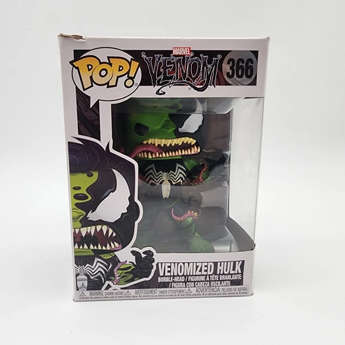 Funko POP Marvel Venom Venomized Hulk Vinyl Figure Bobble Head #366 In Box