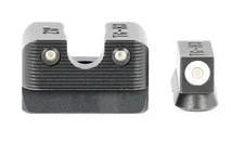 TruGlo TG231Z1W Tritium Pro night sight set fits CZ 75 series white