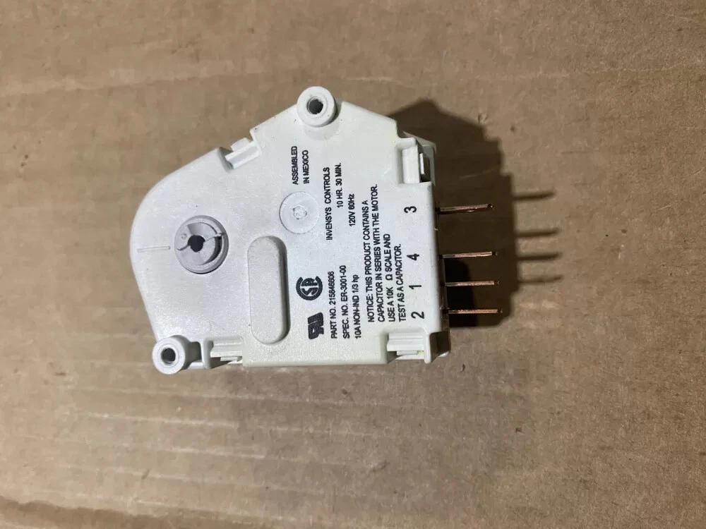 Frigidaire Kenmore AP2111929 12762 Refrigerator Defrost Timer AZ78826 | BK1590