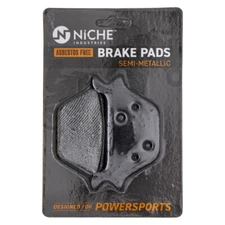 NICHE Brake Pad Set for Harley-Davidson Dyna Glide Softail Rear Semi-Metallic