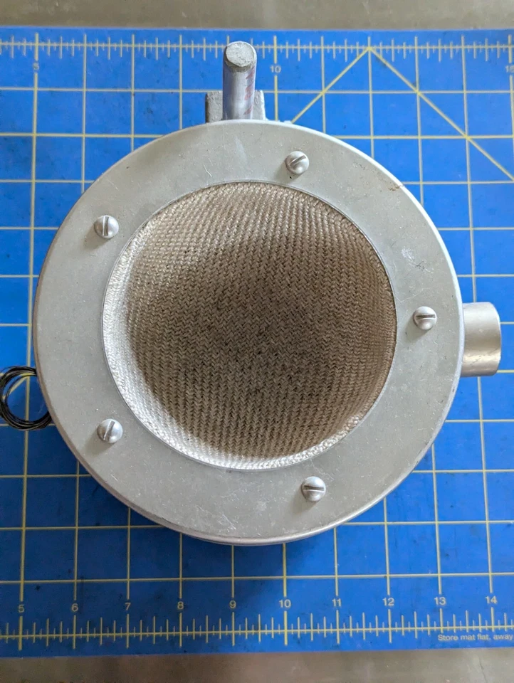 Lote (3) de mantos calefactores de aluminio Glas-Col, TM106+108+110, sin cables sin probar Foto 4 de 4