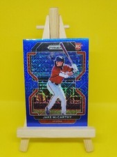 2022 Prizm Baseball Base Blue Mojo #47 Jake McCarthy /199 - Arizona Diamondbacks