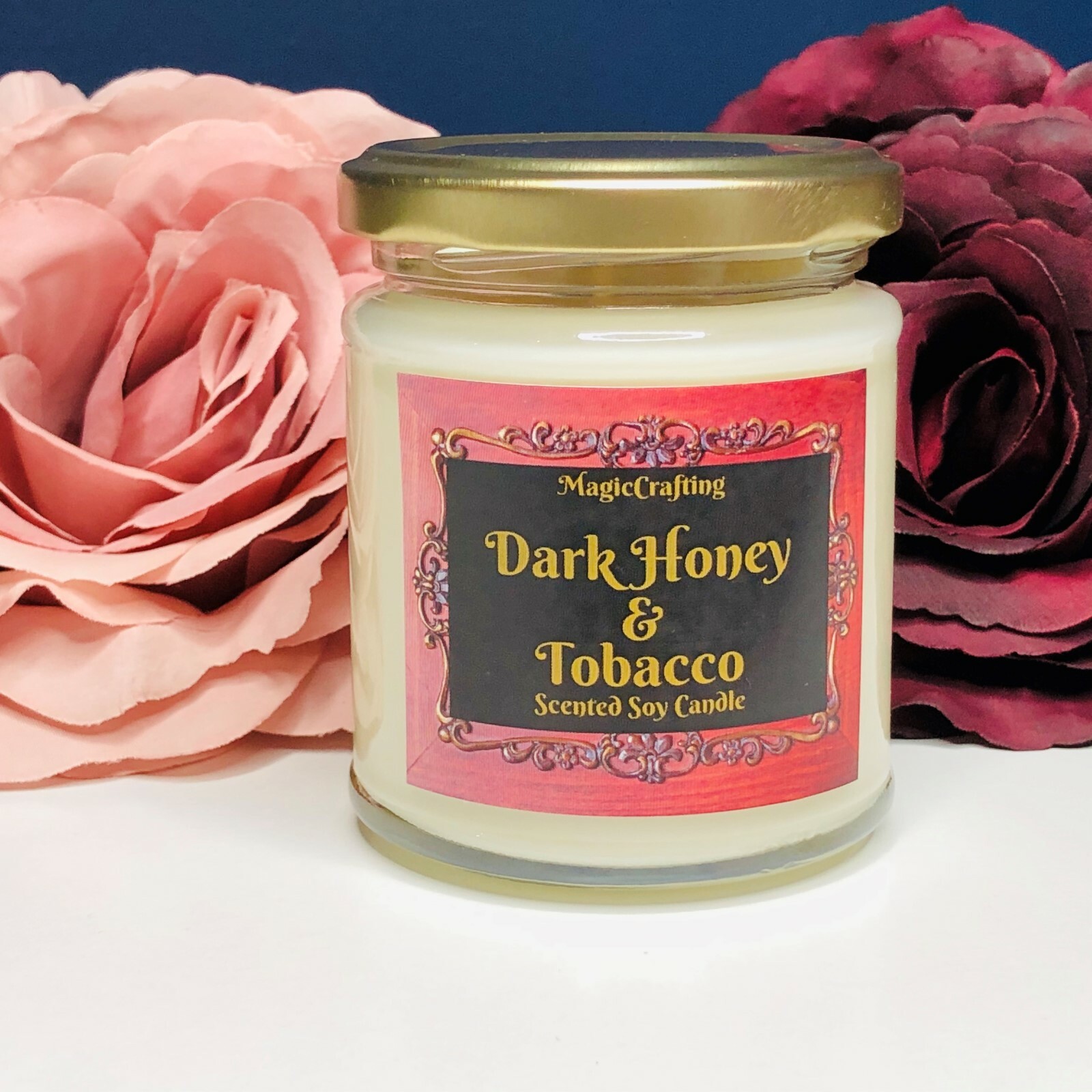 Scented Soy Wax Candles Handmade Scented Candle Jar Vegan Friendly