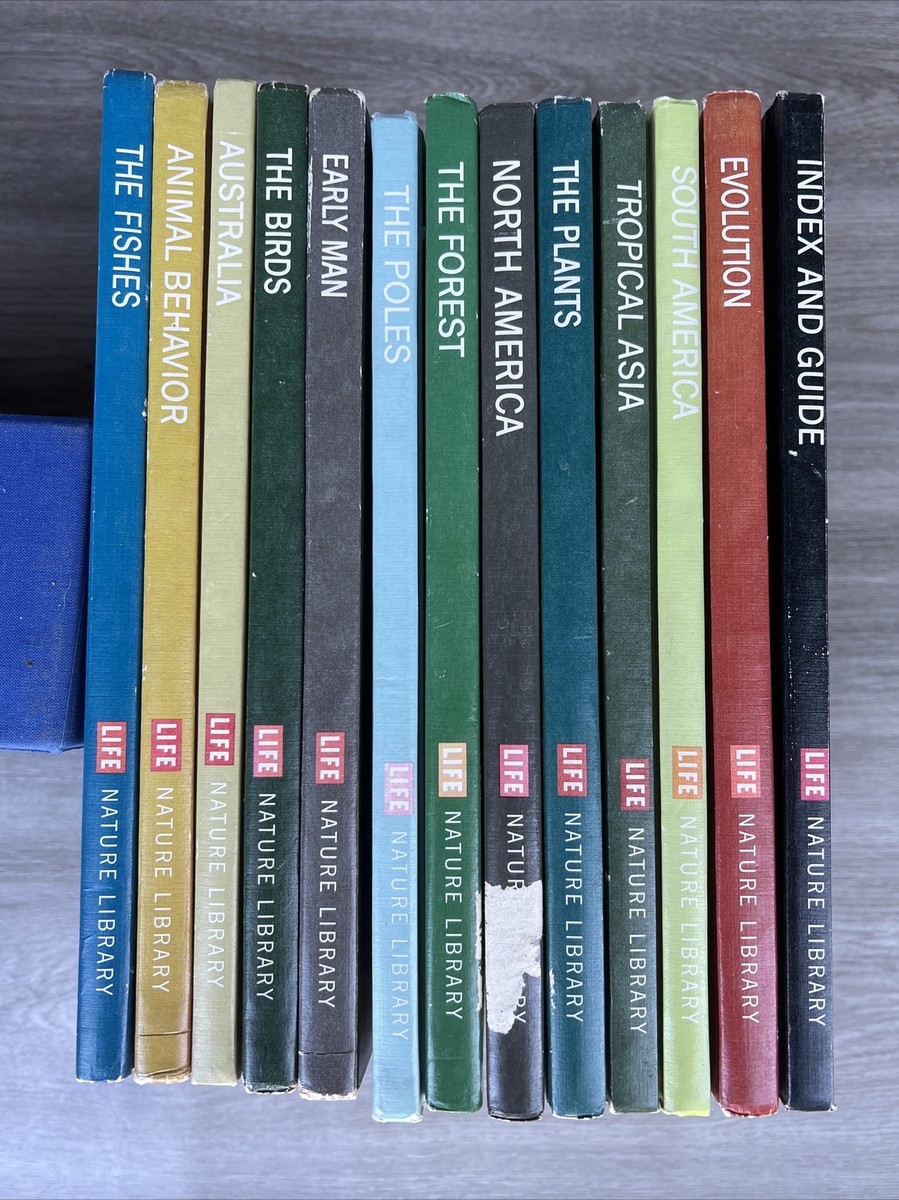 趣味・スポーツ・実用 Life Nature Library Set of 13 TIME LIFE Nature Library Books Vintage 1971, 1972