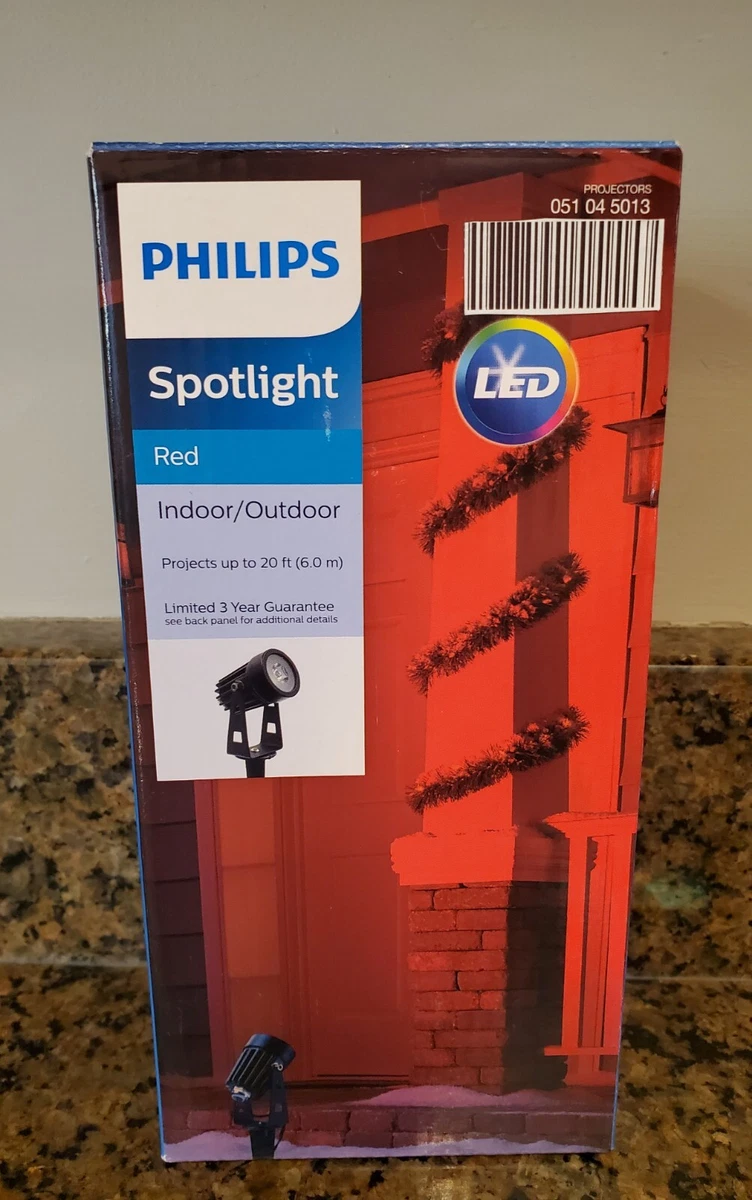 red led spotlight outdoor