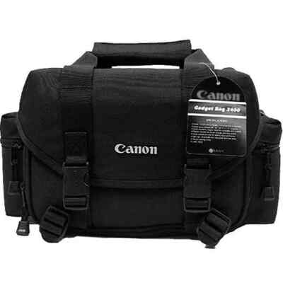 Canon EOS 1d/1ds/1dx/5d/5d Mark 4/6d/7d/7d Mk 2 D-SLR Camera Case Bag w/ Strap