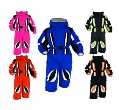 Schneeanzug Kinder Winter Ski Overall Anzug Jungen & Mädchen NEU