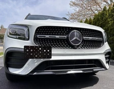 Bumper Tow Hook License Plate Mount Bracket for Mercedes GLB-Class 2020-2025 New