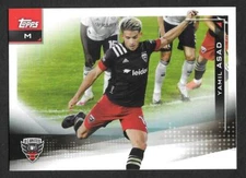 2021 Topps MLS YAMIL ASAD  Base Card - D.C. UNITED - #102