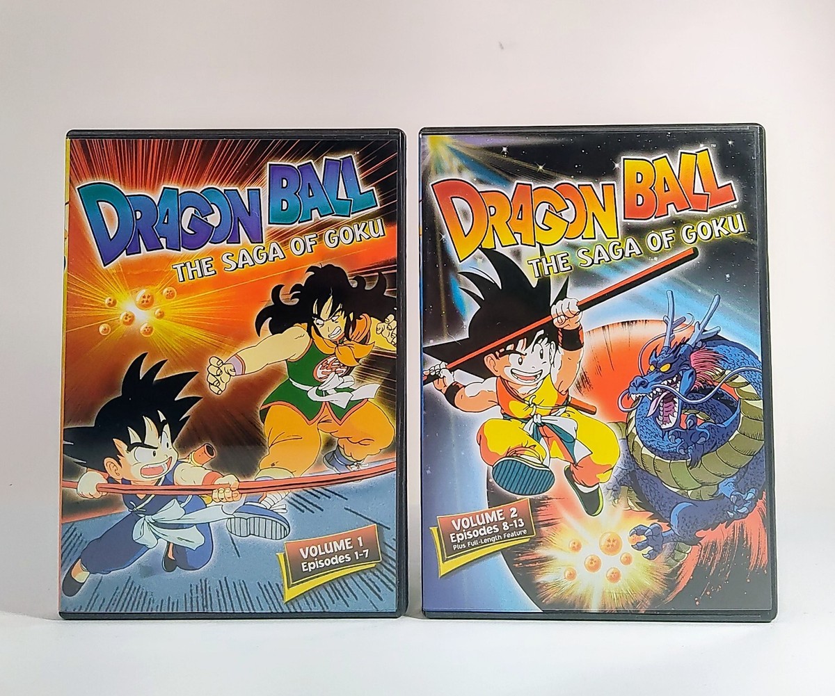 Dragon Ball: The Saga of Goku ('86): Volume 1 & 2, 2000 DVD | eBay