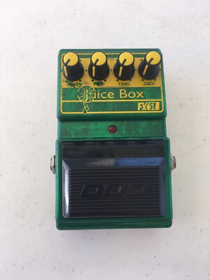 DOD Digitech FX51 Juice Box Overdrive Distortion Rare Guitar Effect Pedal