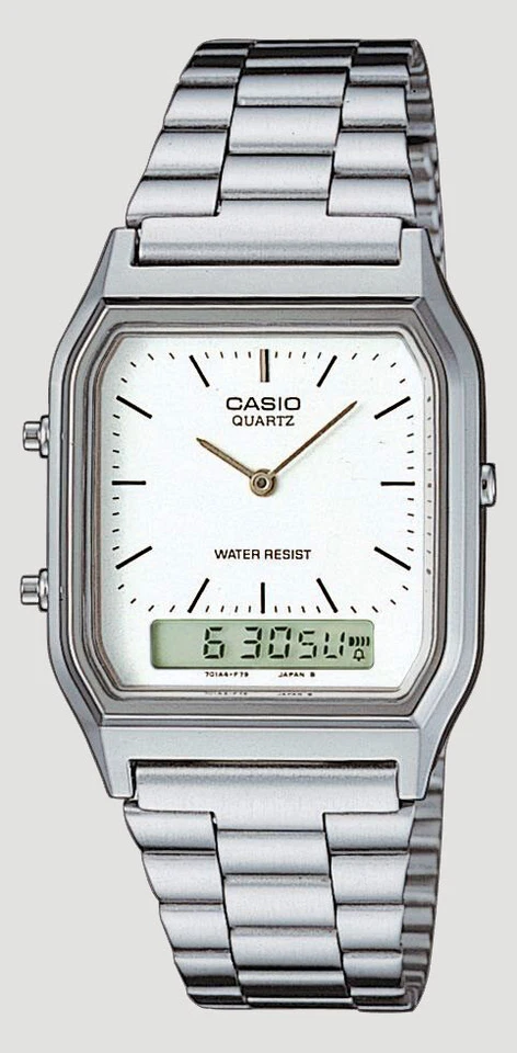 Casio Iconic AQ-230A-1D   AQ-230A-2A1  AQ-230GA-9D   AQ-230A-7D  Edgy Collection - Immagine 2 di 4