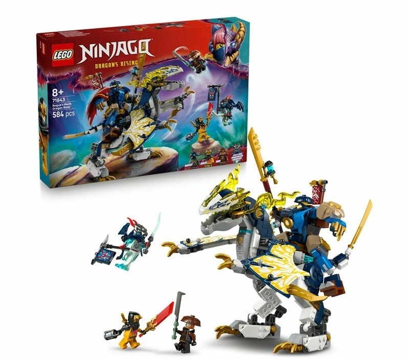LEGO NINJAGO 71843 Rogue's Dragon Rider Mech Suit 584PCS LEGO71843
