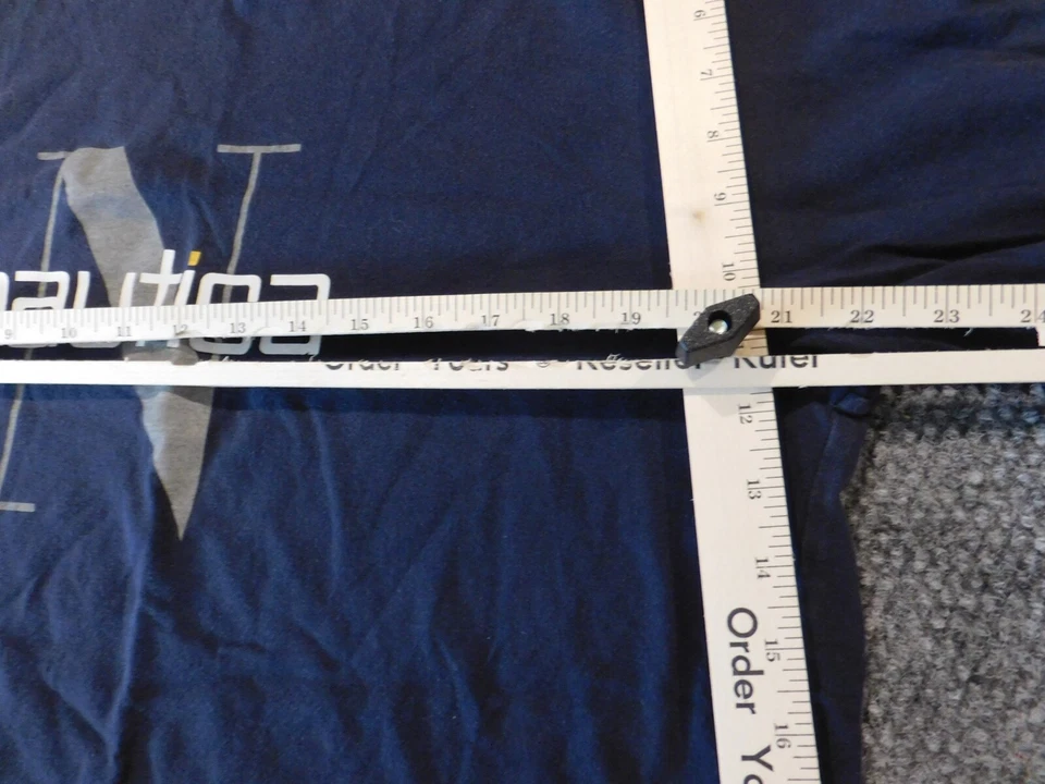 Camisa Hombre Nautica Grande Azul Logo Clásico Gráfico Informal Foto 4 de 4