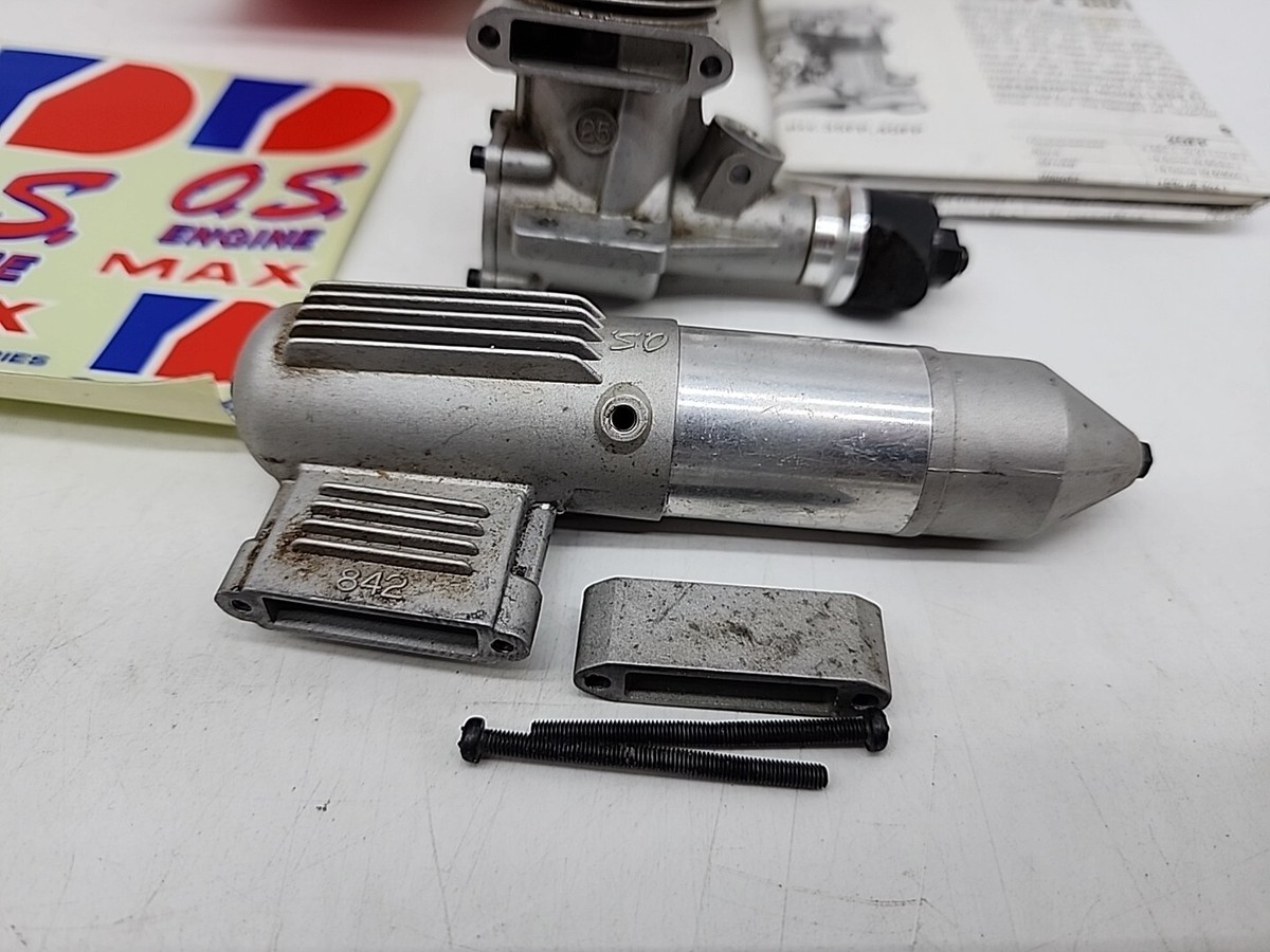 Vintage O.S. MAX Radio Control RC Model Airplane Glow Engine