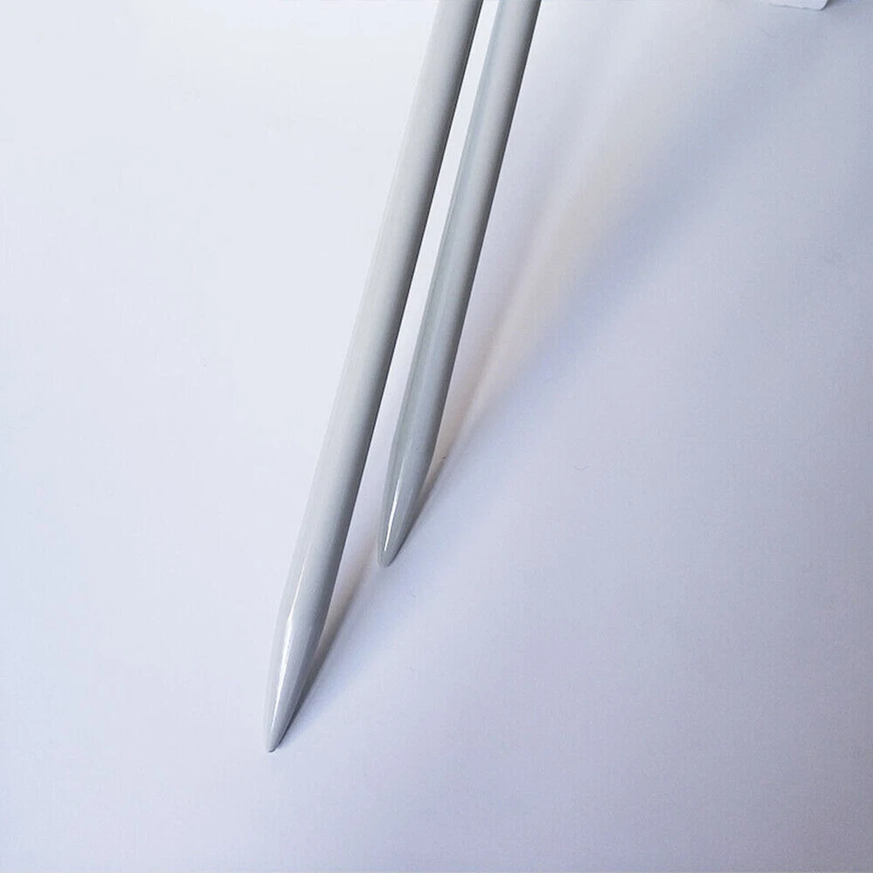 35cm Lange Aluminium Stricknadeln Ø2-10mm, 2-tlg. Stricknadel Set, Stricken NEU - Bild 3 von 4