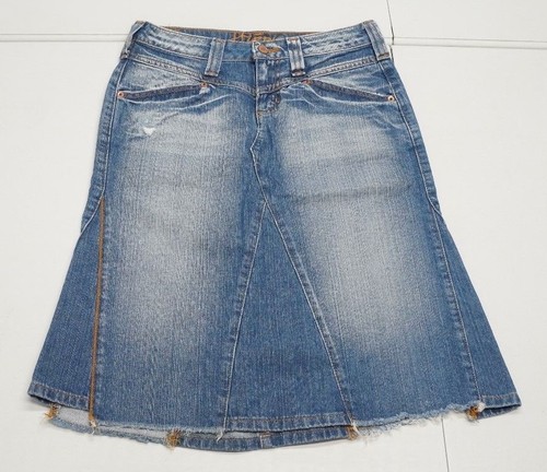 Blue Cotton Denim Jean Skirt | eBay