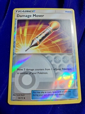 Damage Mover | Reverse Holo | NM | Shining Legends 58/73 | Uncommon | Pokemon