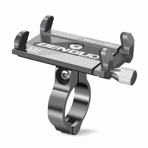 Bicycle Mobile Phone Holder Bike Bracket Handlebar Support Mount Aluminium Alloy - Photo 13 sur 45