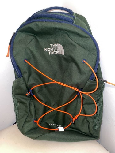 The North Face Backpack Jester School Laptop Padded Travel Green Floral Camping - Picture 19 of 22
