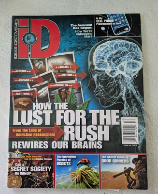 iD Magazine Addiction Rewires Brains, Secret Society, Colonizing Mars, Insects