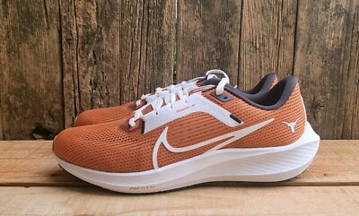 Nike Texas Longhorns Air Zoom Pegasus 40 Running Men's Sz 8 Orange DZ5951-100