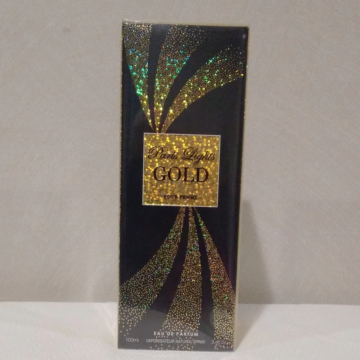 Paris lights gold pour femme new arrivals