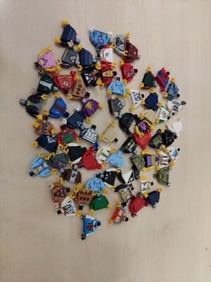 Lego  Minifiguren Torsos Wundertüte 5 Torsos verschiedene Themen 
