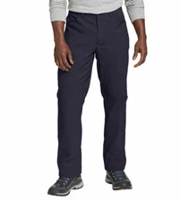 NEW Eddie Bauer Men's Fleece Lined Tech Pants UPF 50+ Size 34W x 30L