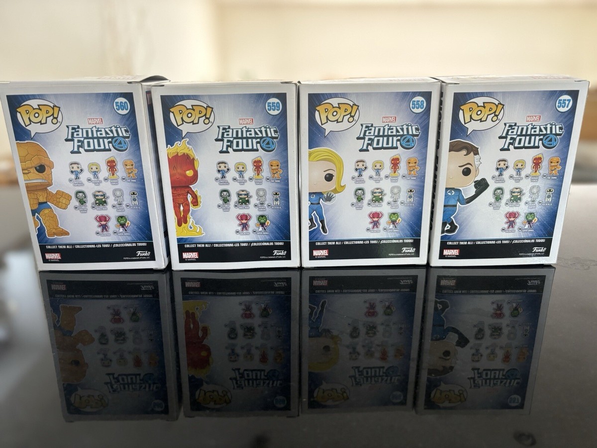 Fantastic four marvel funko pop bundle | eBay UK