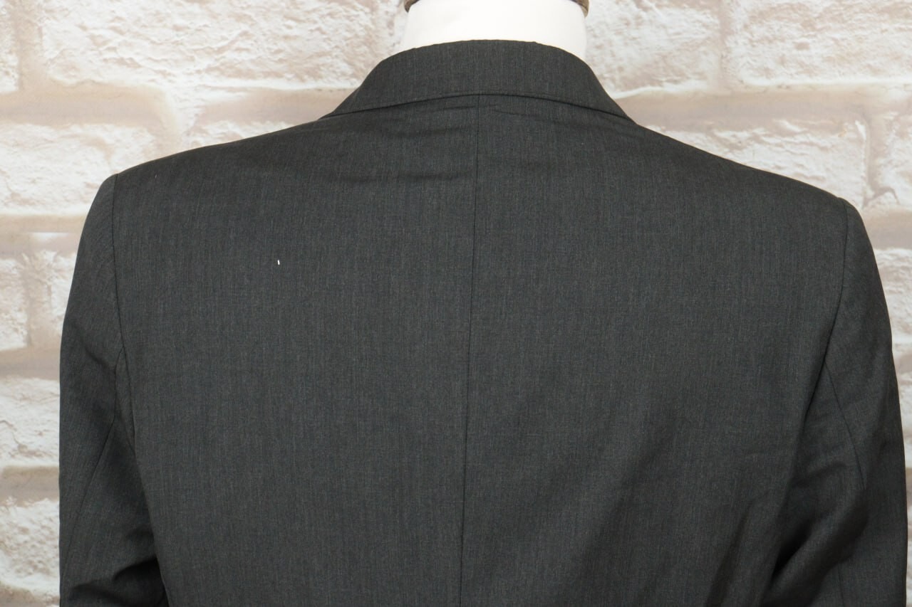 GIVENCHY Gray Wool Two Button Single Breast Blaze… - image 12