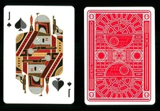 Playing card Star Wars Dark Side Red Boba Fett - Jack of Spades ZT 24