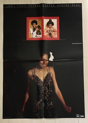 DIANA ROSS Vintage 1978 Japan Tour Program Book w Large Poster