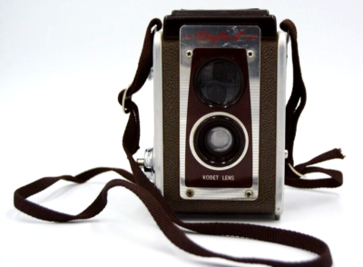 Kodak Duaflex IV Vintage Camera Mid Century Tan Brown | eBay