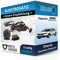 für Dacia Sandero Stepway 08- Jaeger E-Satz 13Polig Fahrzeugspezifisch NEU