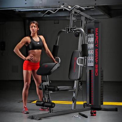 NEW Marcy Full Body 150lb Weight Stack Home Gym Workout Machine