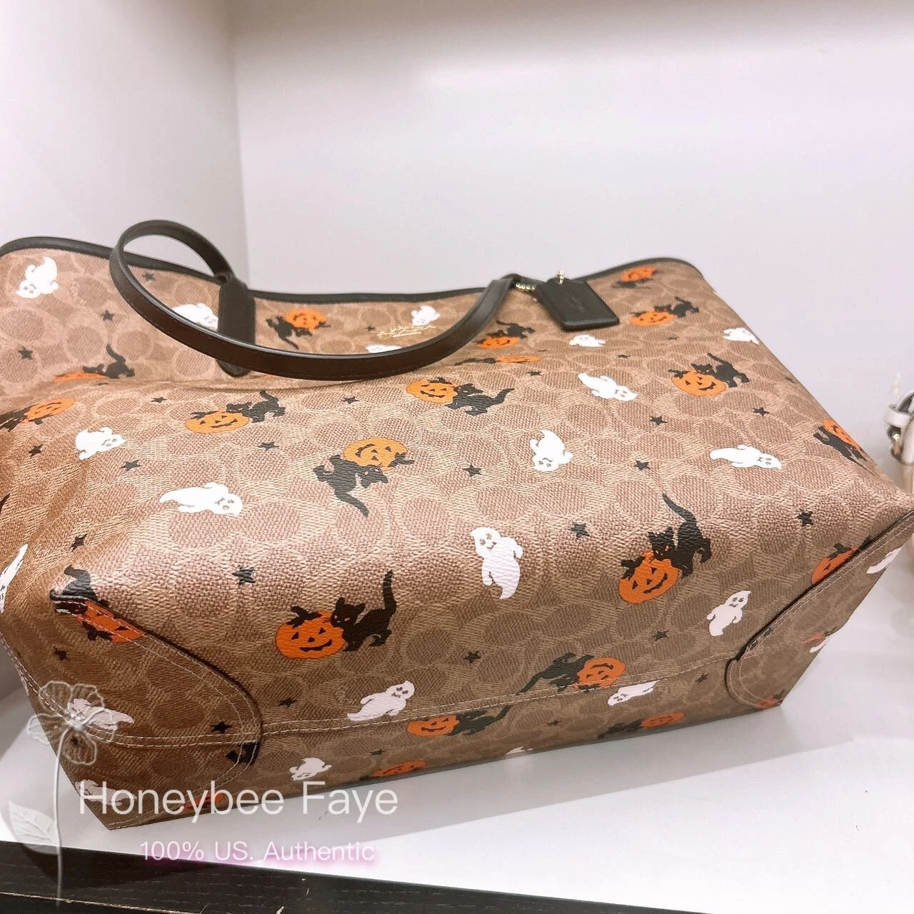 Borsa Coach City nuova con etichetta in tela firmata con Halloween 2025 ?? CW450