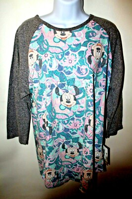 LuLaRoe Out-Of-Print Disney Randy Dvc Selten Vintage Look Disney  XL