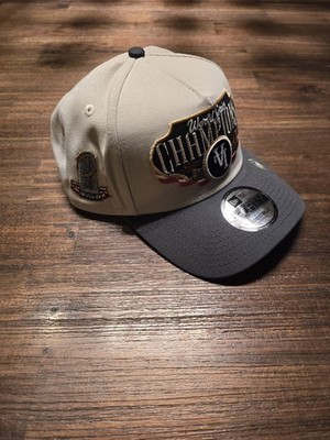 Los Angeles Dodgers New Era 9FORTY World Series Champions Upside Down Logo Hat 